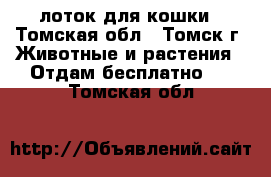 лоток для кошки - Томская обл., Томск г. Животные и растения » Отдам бесплатно   . Томская обл.